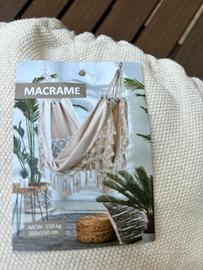 Amaca in tela  bianco antico - Macrame casashop