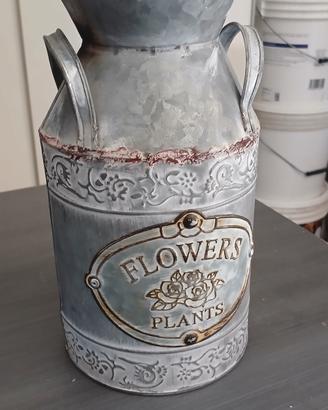 Vaso in acciaio zincato 