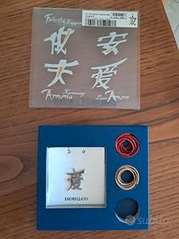 Collana Morellato in acciaio e oro con simbolo cin