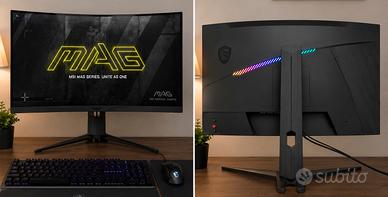 MONITOR CURVO MSI MAG 32”  WQHD 240hz