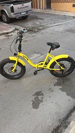 bici elettrica woow bike pieghevole