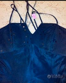 abito da cerimonia taglia s/42 nero 