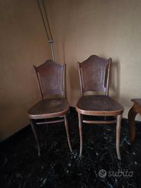 Coppia sedie n°67 Jacob & Josef Kohn