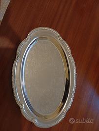 5 piatti da portata in acciaio