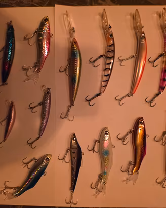 ARTIFICIALI DA PESCA TRAINA