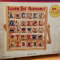 Alphabet frame