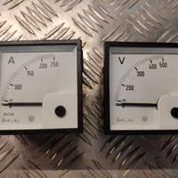Voltmetro e Amperometro (NUOVI)