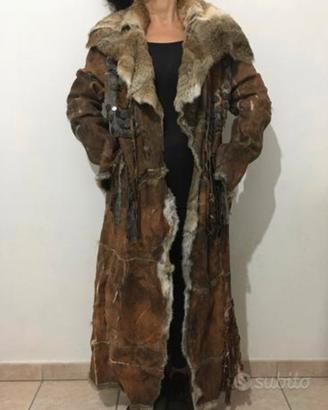 Giacca Pelliccia Lapin pelliccia tg 42 caldissimo