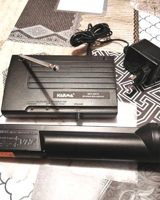 Set microfono wireless Karma BET-6910