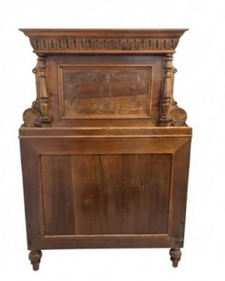 testiera letto completo legno