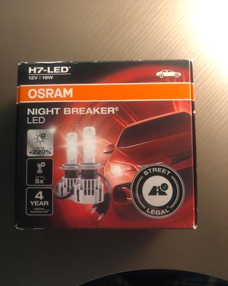 Lampade a led Osram night breaker h7