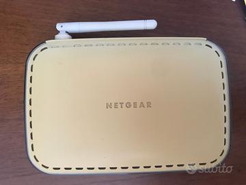 NETGEAR DG834G V4 router ADSL WI-FI perfetto