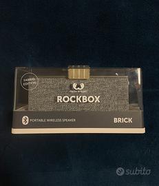 Altoparlante Bluetooth Rockbox Brik Fabriq Edition