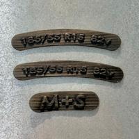 etichette patch per gomme pneumatici furbe
