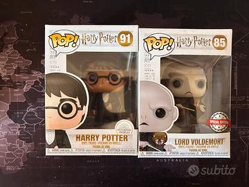 Funko Pop Harry Potter #91 + Lord Voldemort #85