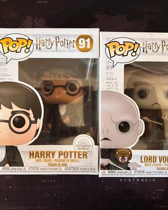 Funko Pop Harry Potter #91 + Lord Voldemort #85