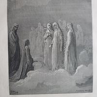 Doré Paradiso Commedia Dante lott 17 illustrazioni