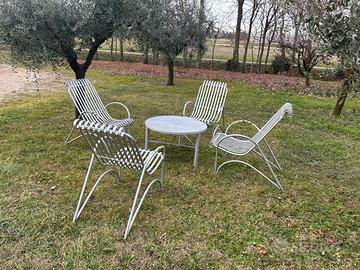 Sedie e Tavolo da giardino