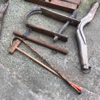 Attrezzi da mercatino in blocco