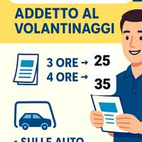 Genny operatore volantinaggio