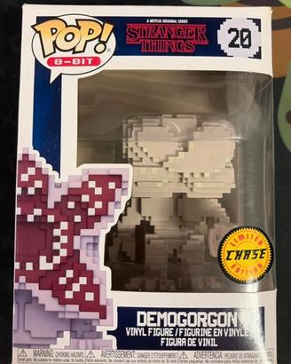 Demogorgon 8 bit chase Funko pop stranger things