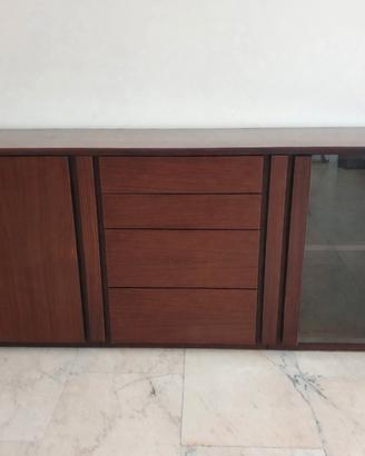 Credenza Soggiorno 187cm Noce Wengè