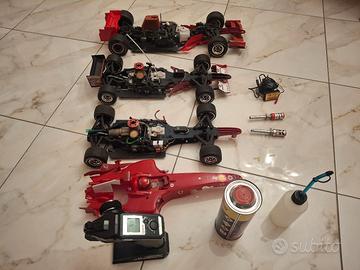 Modellini F1 con motore a scoppio 