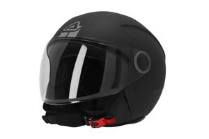 CASCO JET BREZZA KIDnero opaco bimbo