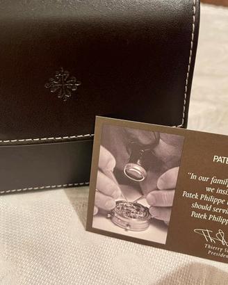 Patek Philippe Porta Orologio In Pelle Nuovo
