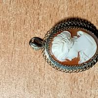 Cammeo spilla e pendente