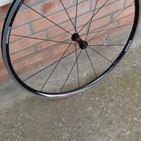 Ruota anteriore bici corsa