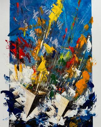 Brava Q8. Francesco Toraldo. Serigrafia originale 