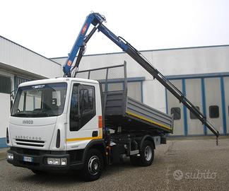 Iveco gru radiocomando e ribaltabile