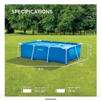 Piscina fuori terra Intex 260 x 160 x 65 cm