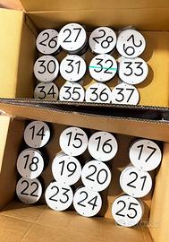 Targhette Numerate per vigneti e colture agricole