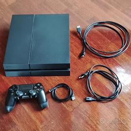 Playstation 4, PS4 con cavi e controller originali - Console e