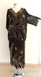 Abito stile anni 1930 da palcoscenico o teatro.