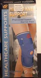 ginocchiera in neoprene con foro rotuleo