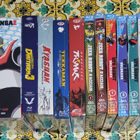 Anime cartoni animati varie serie in Blu ray e DVD