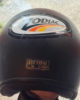 Casco jet da motociclista