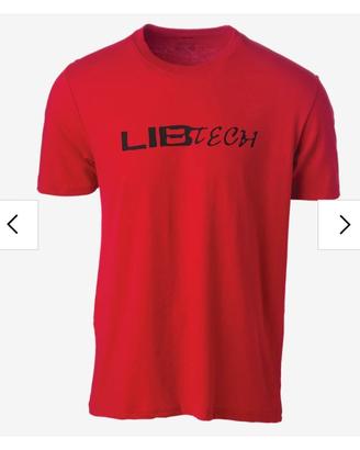 T-shirt Lib tech snowboard NUOVA