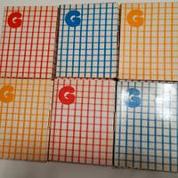 Lotto 84 riviste Guidacucina anni '80+6 custodie