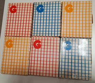 Lotto 84 riviste Guidacucina anni '80+6 custodie