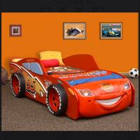 Letto Saetta Mc Queen dal cartone animato Cars .