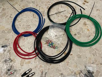 Set cavi audio connettori spinotti jack XLR