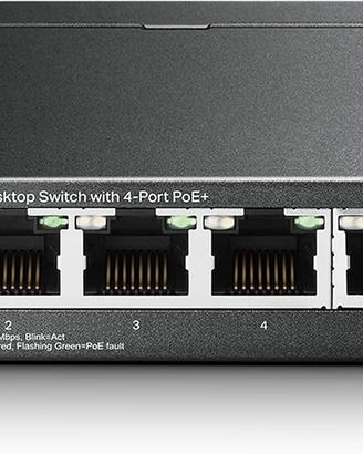 TP-LINK TL-SG1005P 5 porte Gigabit Switch Unmanage