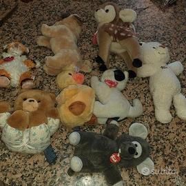 Vari peluches Trudi anche vintage
