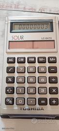 Toshiba calcolatrice energia solare 