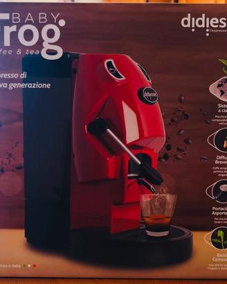 Macchinetta caffè-tea-tisane a cialde baby frog