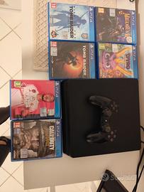 Play station 4 1tb con joystick e giochi